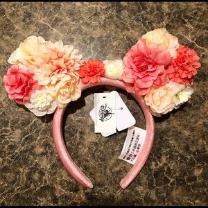 NWOT Floral Mickey Mouse Ears ❤️